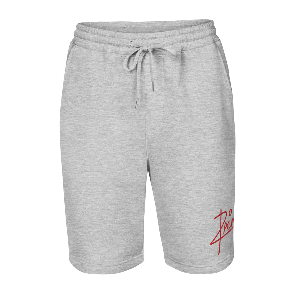 20 PALMS Men's fleece shorts RED LOGO