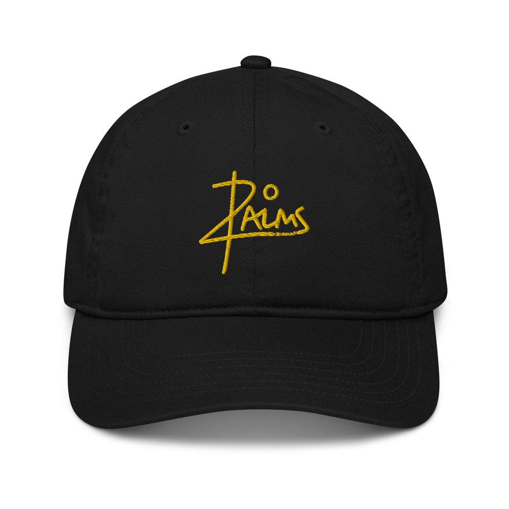 20 PALMS Organic dad hat YELLOW LOGO