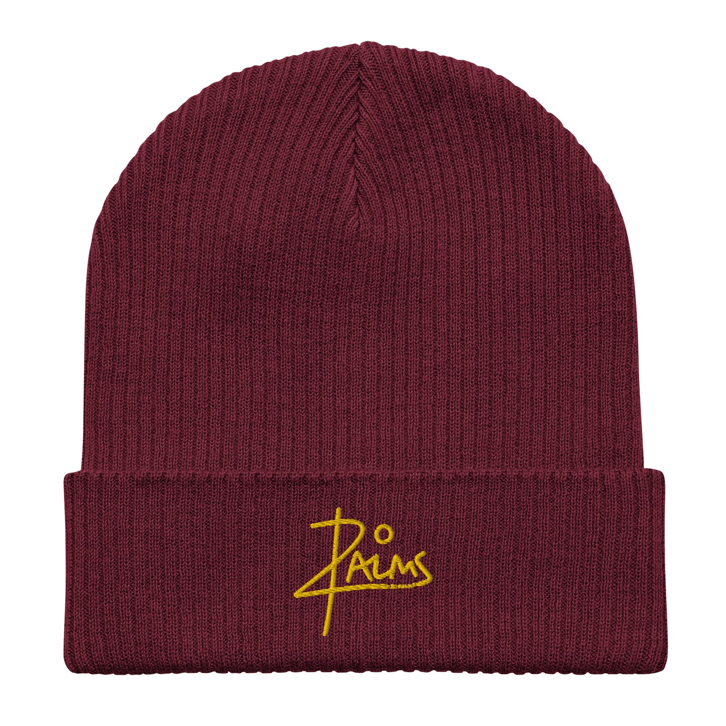 
                  
                    20 PALMS Organic ribbed beanie YELLOW LOGO
                  
                