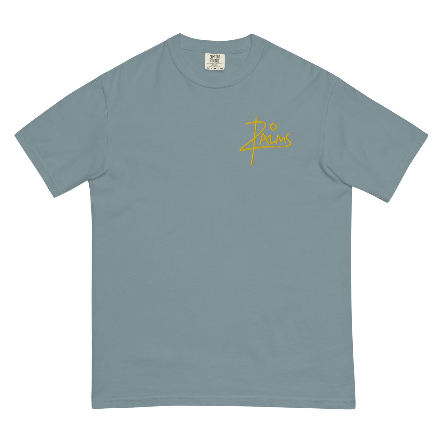 
                  
                    20 PALMS Unisex garment-dyed heavyweight t-shirt YELLOW CHEST LOGO
                  
                