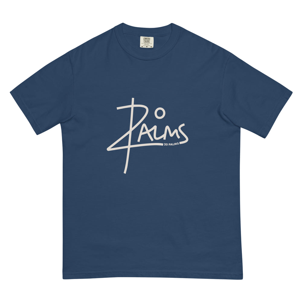 
                  
                    20 PALMS Unisex garment-dyed heavyweight t-shirt CREAM LOGO
                  
                