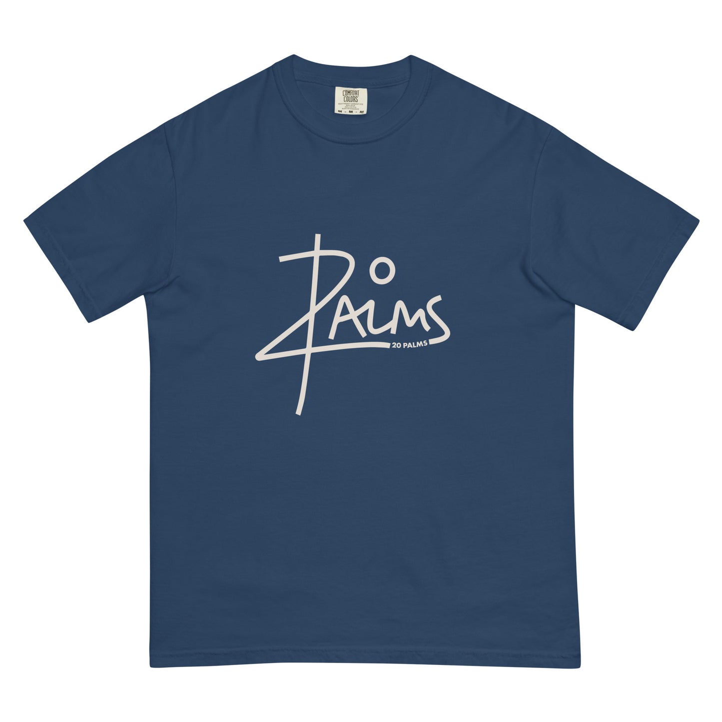 
                  
                    20 PALMS Unisex garment-dyed heavyweight t-shirt CREAM LOGO
                  
                