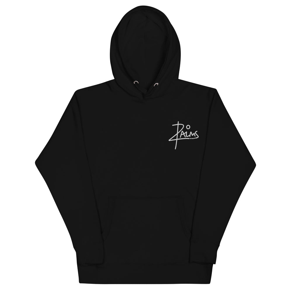 20 PALMS Unisex Hoodie WHITE CHEST LOGO