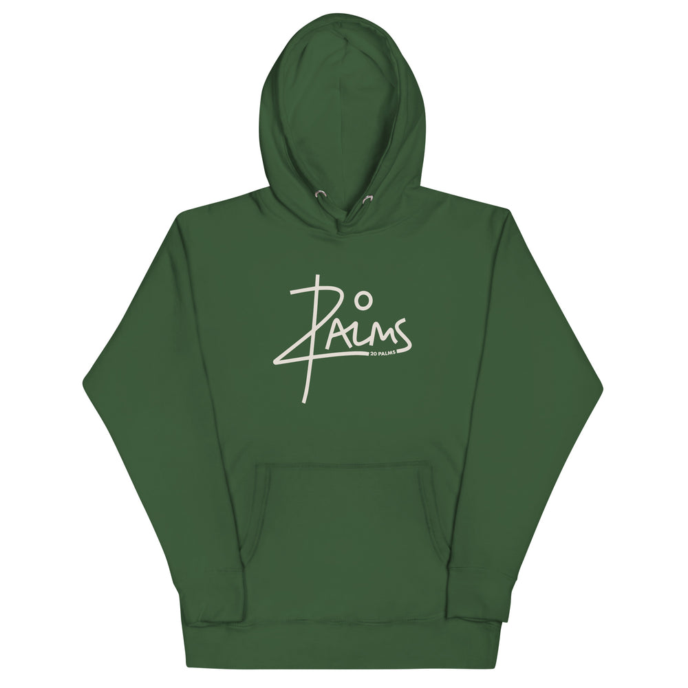 
                  
                    20 PALMS Unisex Hoodie CREAM LOGO
                  
                