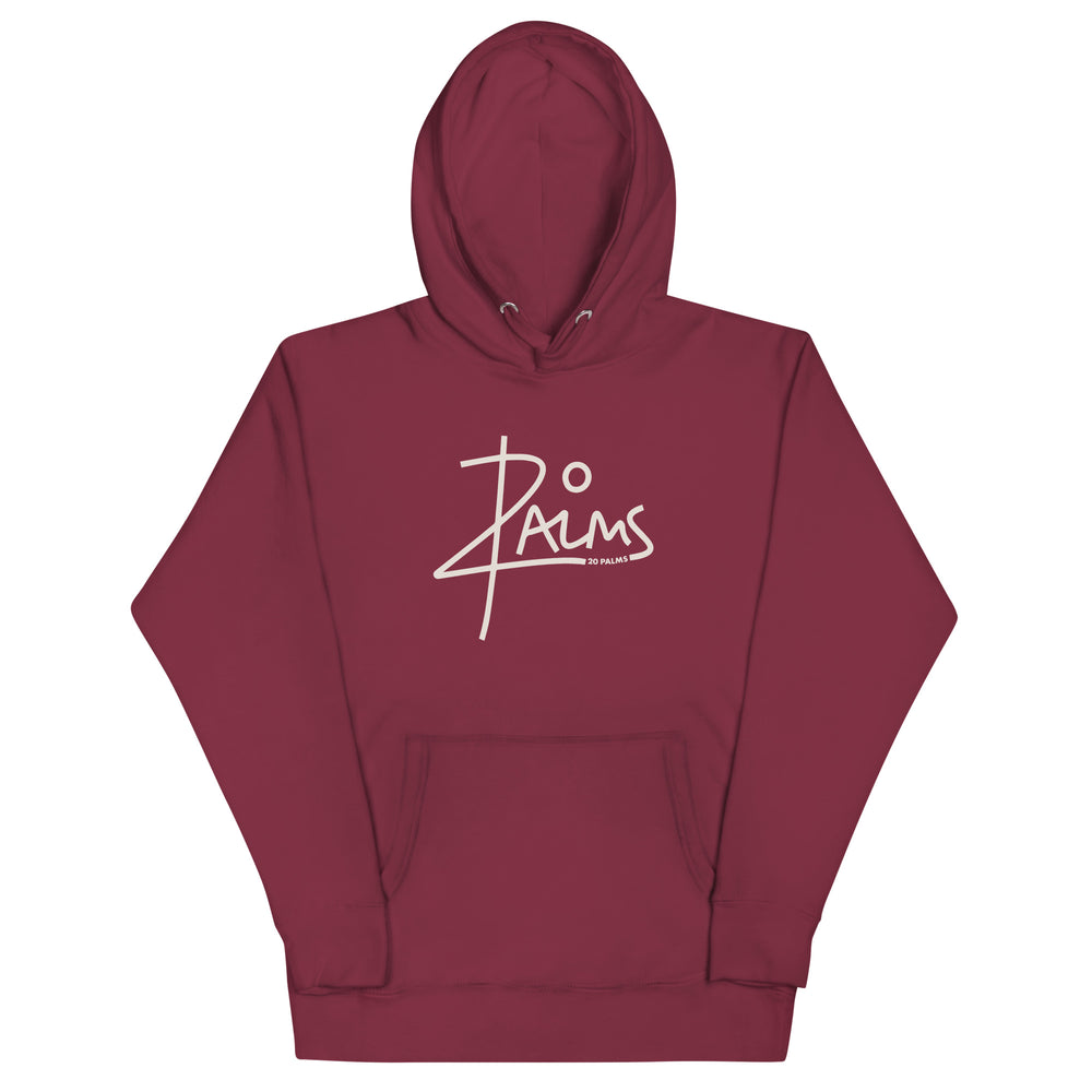 
                  
                    20 PALMS Unisex Hoodie CREAM LOGO
                  
                