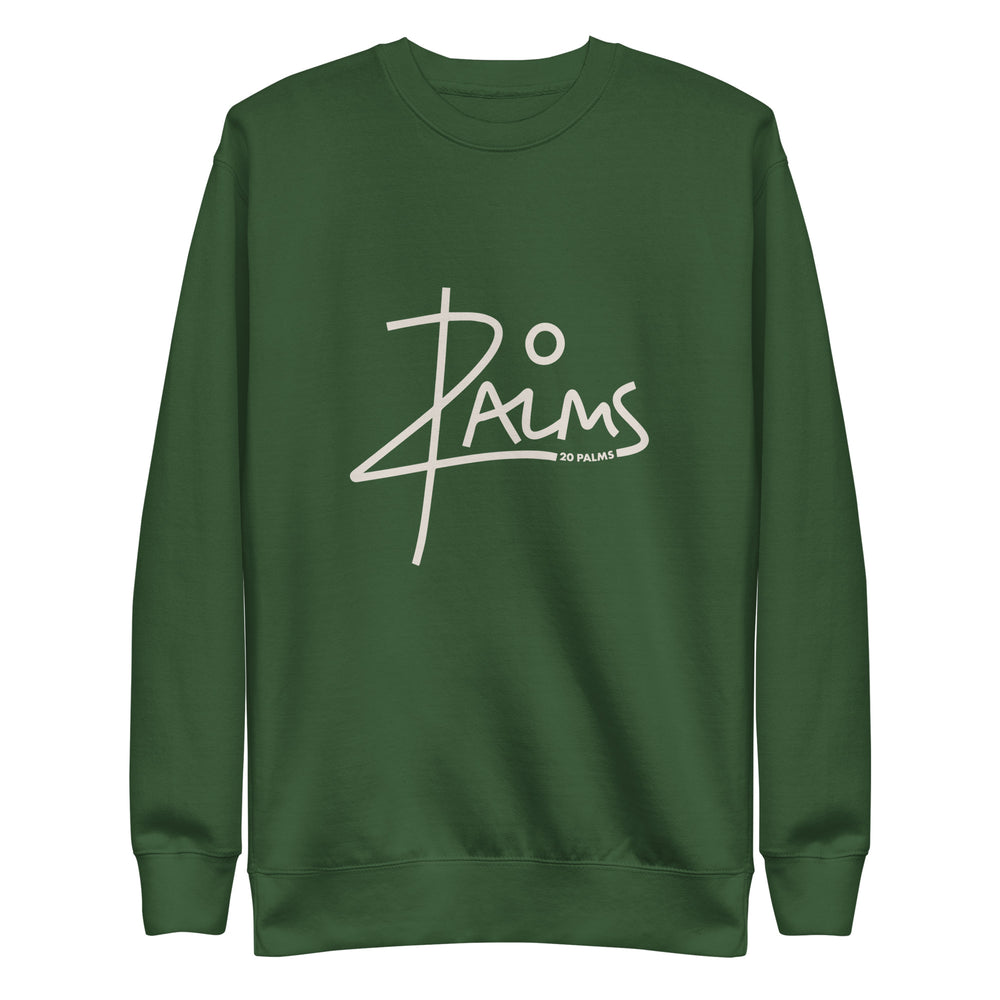 
                  
                    20 PALMS Unisex Premium Sweatshirt CREAM LOGO
                  
                