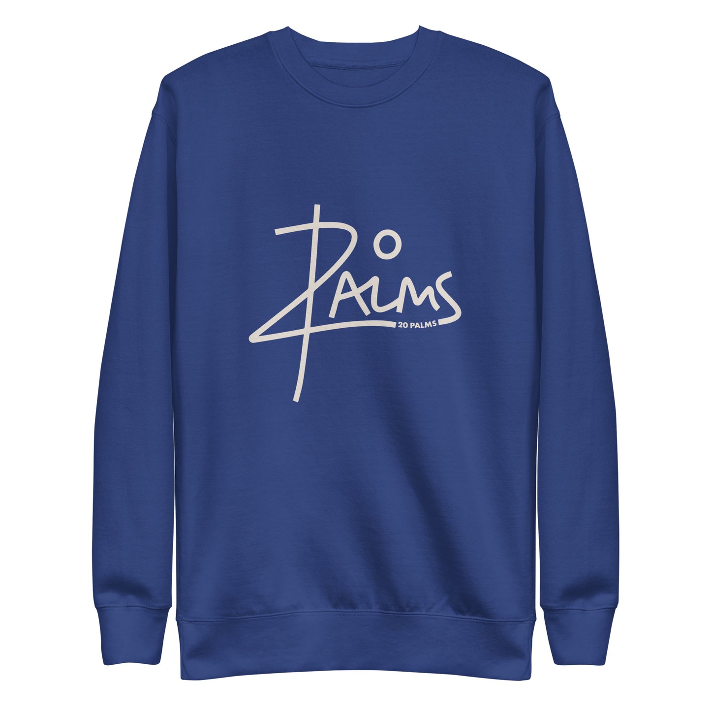 
                  
                    20 PALMS Unisex Premium Sweatshirt CREAM LOGO
                  
                